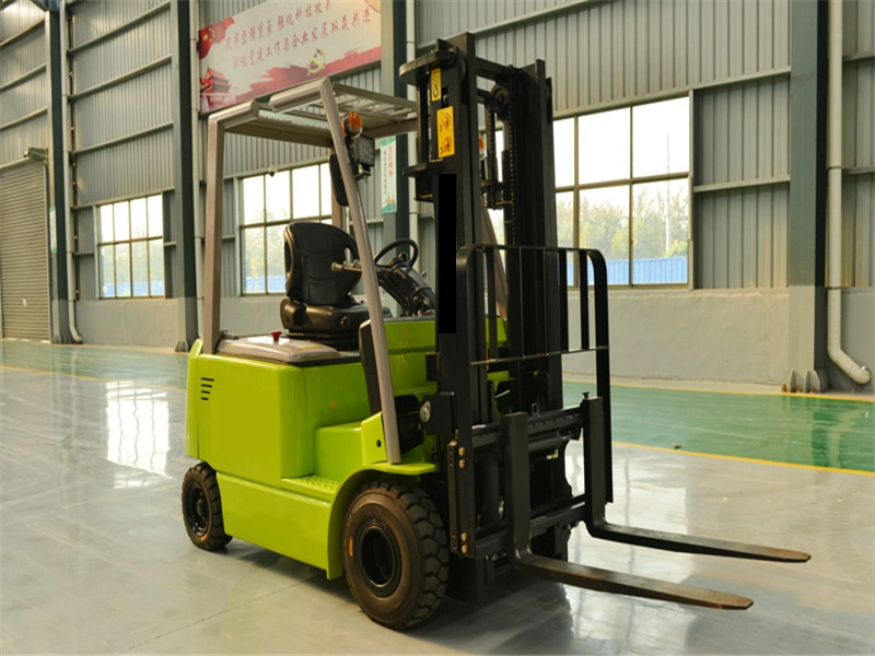 4t Loading Light Weight Portable Self Loading Stacker Electric Forklift